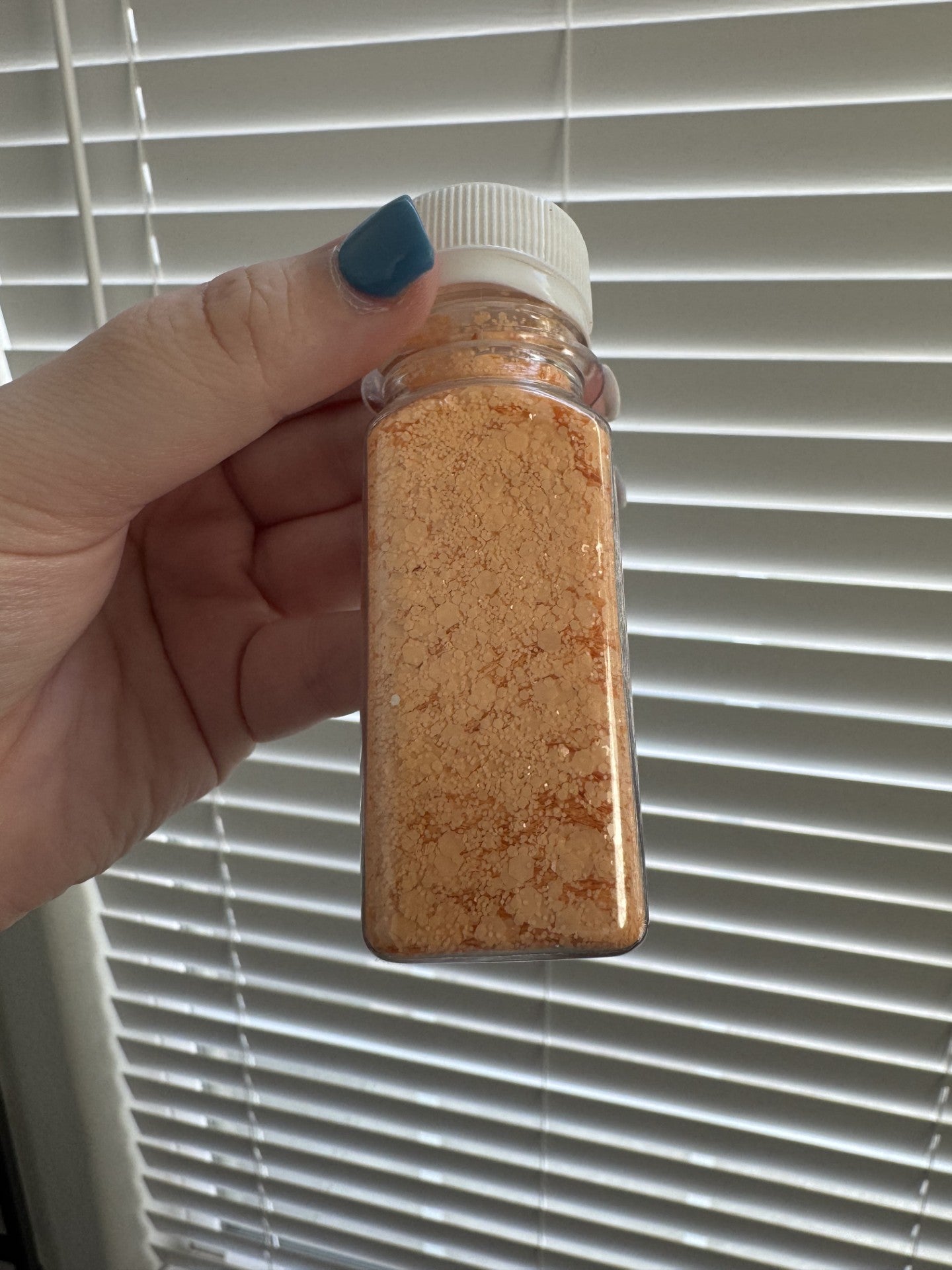Orange Glitter