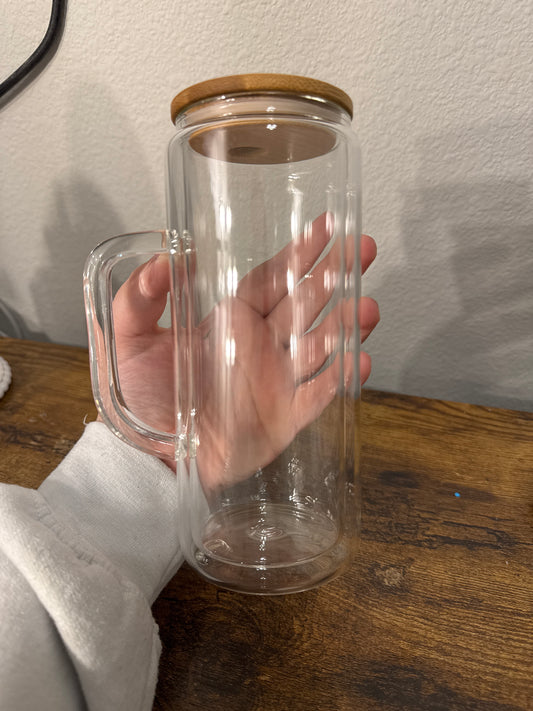 20 oz Glass Mug