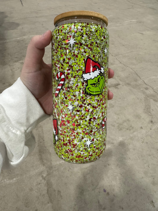 Grinch 20 oz premade