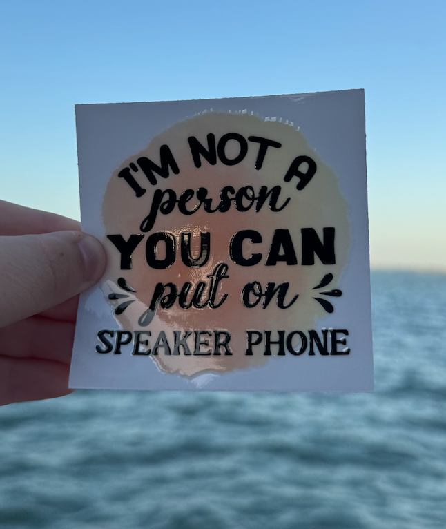 Speaker phone