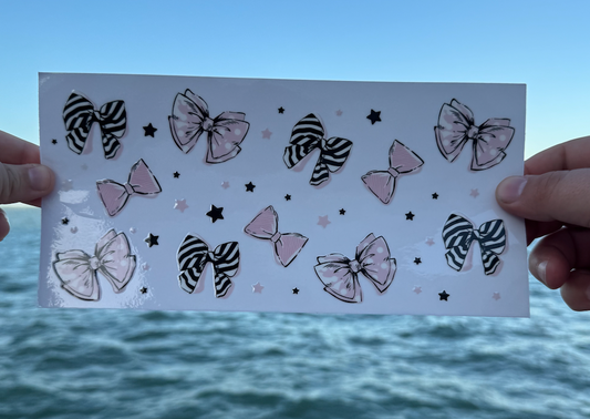 Zebra Bows