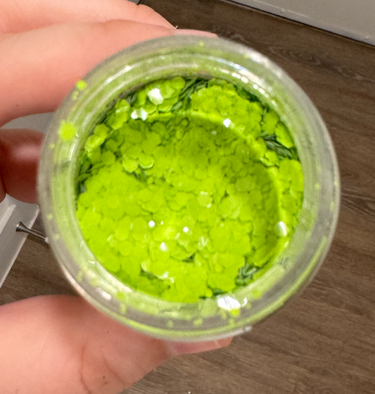 Grinch Green Glitter