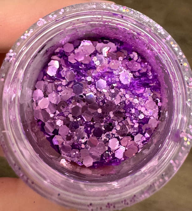 Shiny Purple Glitter