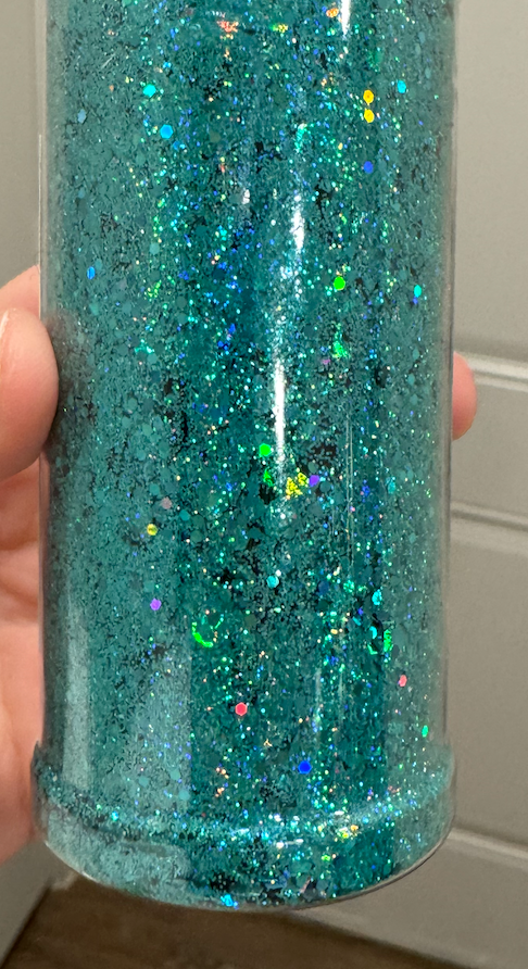 Turquoise Glitter