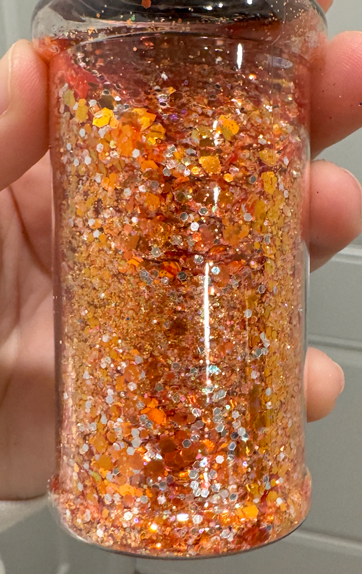 Orange/Silver Mix