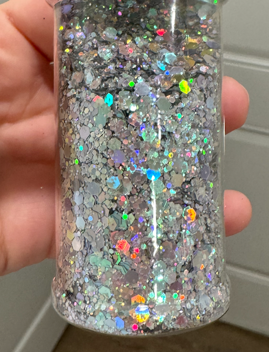 Silver Holographic Glitter