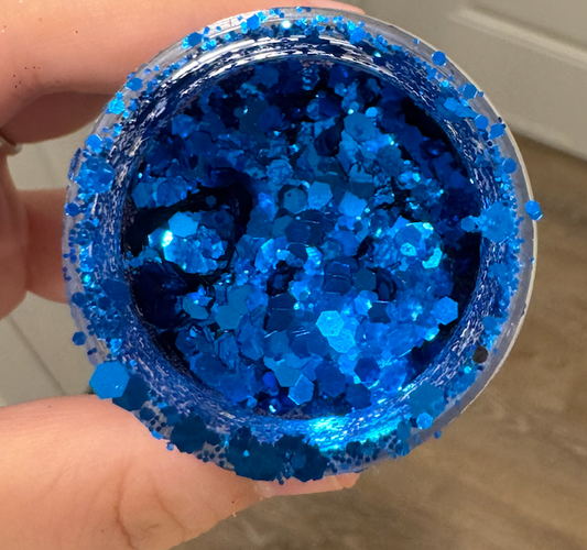 Royal Blue Glitter