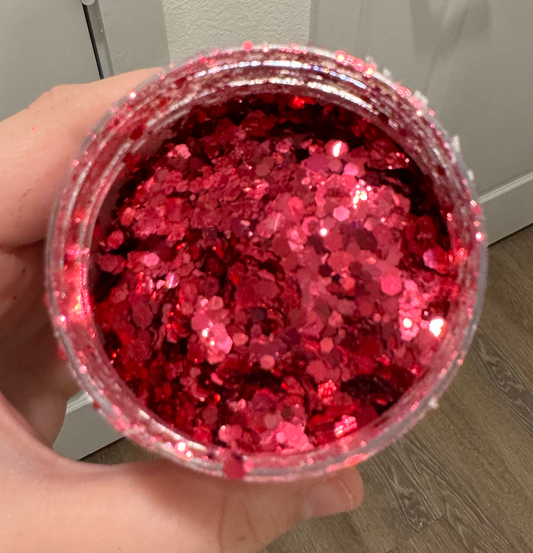 Maroon Glitter