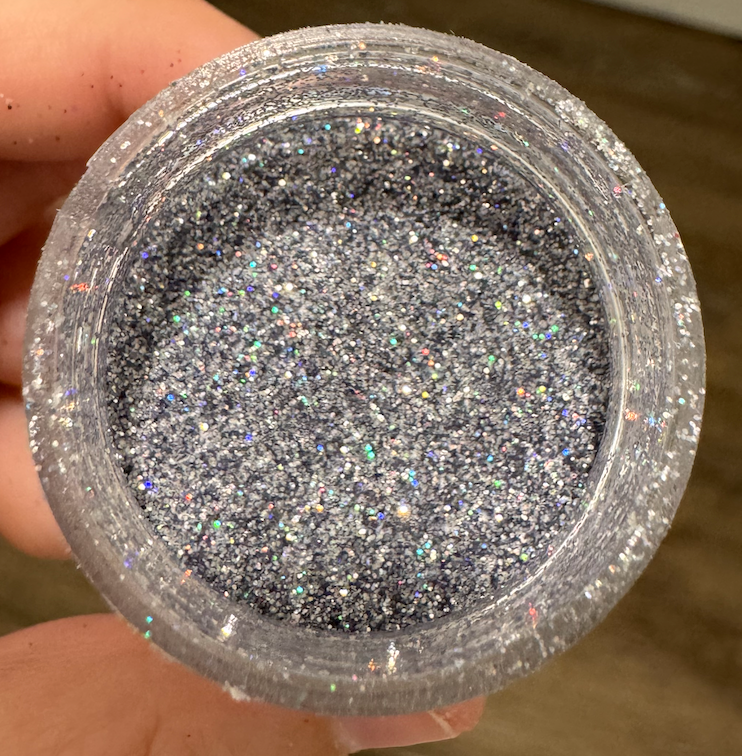 Silver Holographic Fine Glitter