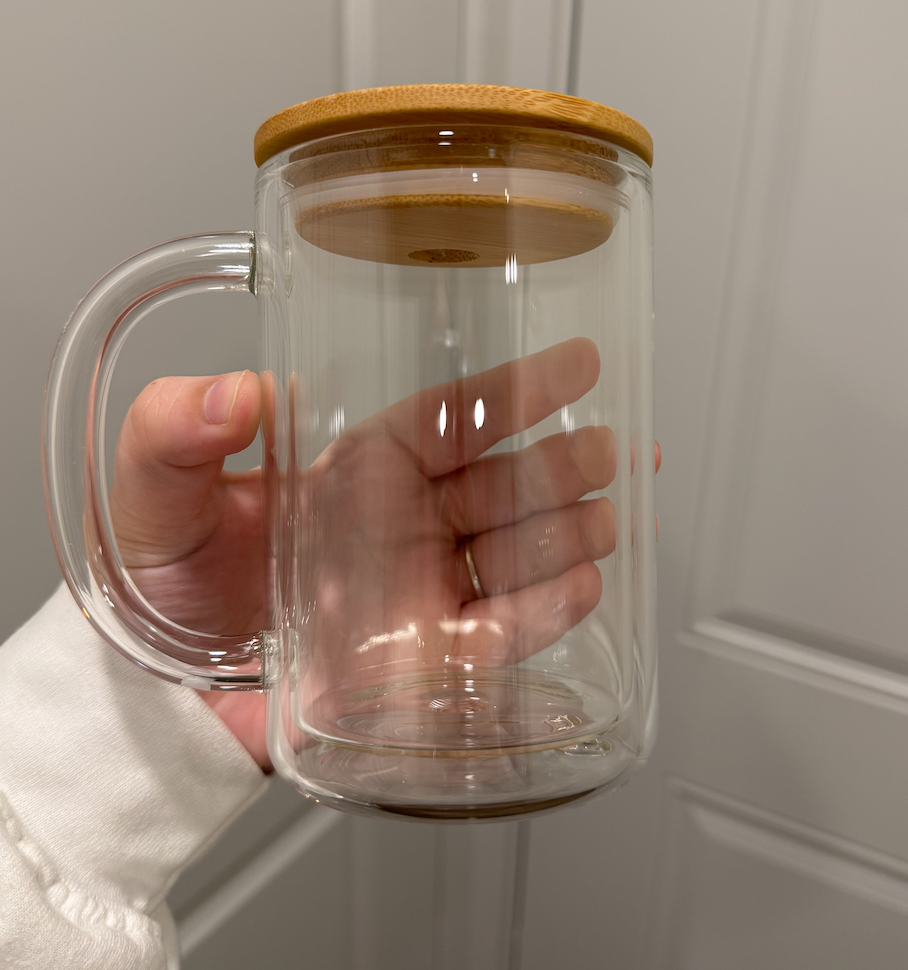 Glass Mug 16 oz