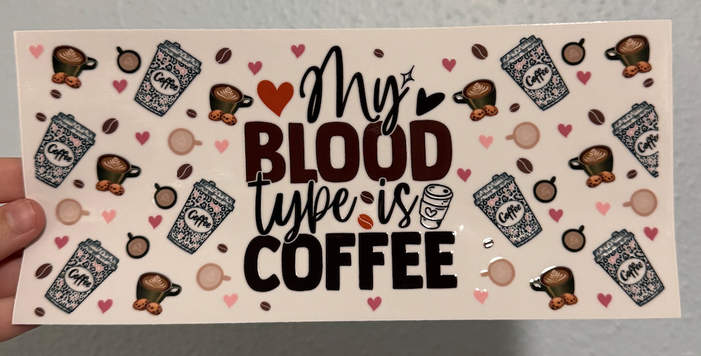 My blood type is coffee