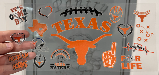 Texas Longhorns 16oz or 20oz